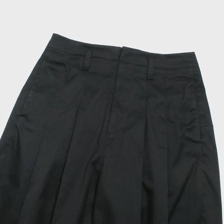 [BUNJANG] SHINYA KOZUKA Polyester Cotton Blend Wide Pants (Size S) / SHINYA KOZUKA 와이드 팬츠