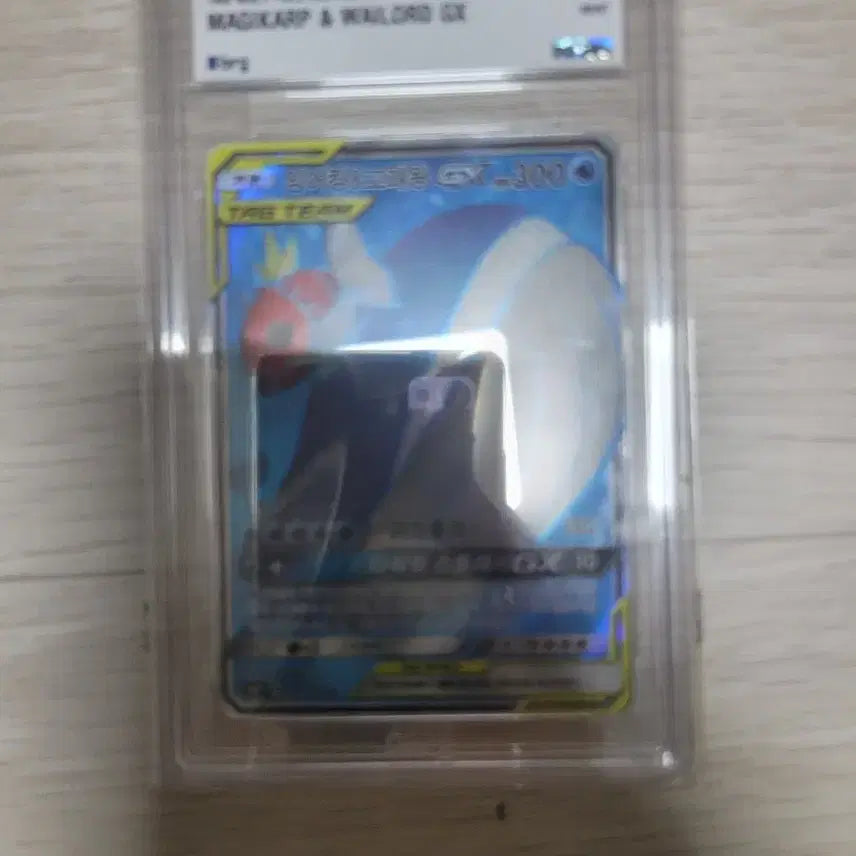 [BUNJANG] Pokemon Magikarp Wailord SR BRG9 Graded Card / 포켓몬등급카드 잉어킹고래왕 sr brg9