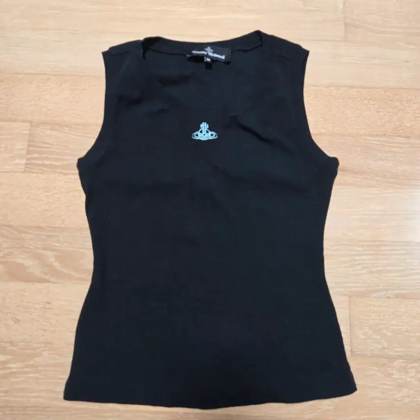 [BUNJANG] Vivienne Westwood Black Sleeveless T-Shirt / 비비안웨스트우드 블랙 민소매 티셔츠