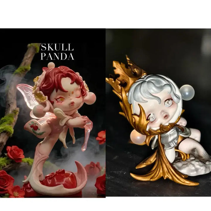 [BUNJANG] Pop Mart Skullpanda Act IV Series Set of 2 / 팝마트 스컬판다 꽃잎의 4막 시리즈 2개 묶음 판매