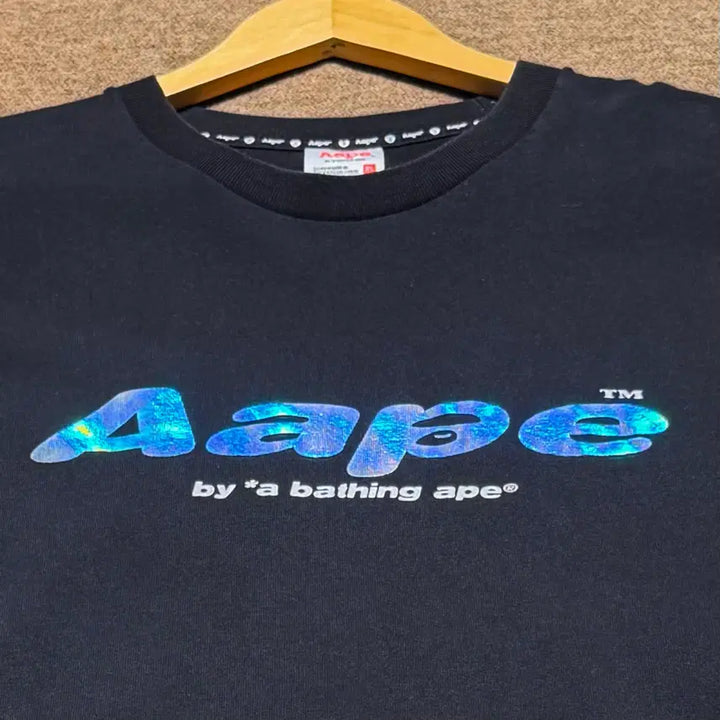 [BUNJANG] A Bathing Ape Prism Logo Short Sleeve T-Shirt XL / 베이프 에이프 프리즘 로고 반팔 XL