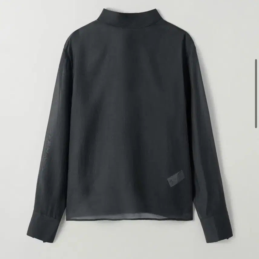 [BUNJANG] Sie 26ss Rudy Tie Blouse Charcoal Shadow / 시에sie 26ss 루디 타이 블라우스 차콜 쉐도우