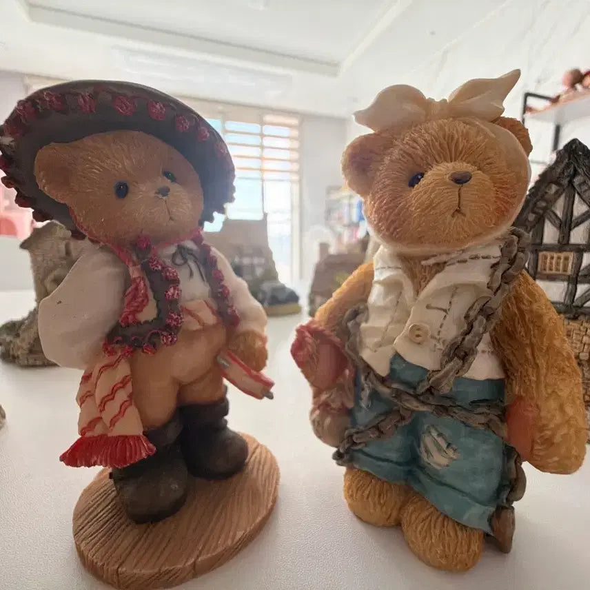 [BUNJANG] Cherished Teddies Jacob Bear Figure / 1994 체리쉬드 테디즈 피겨린 제이콥 베얼리