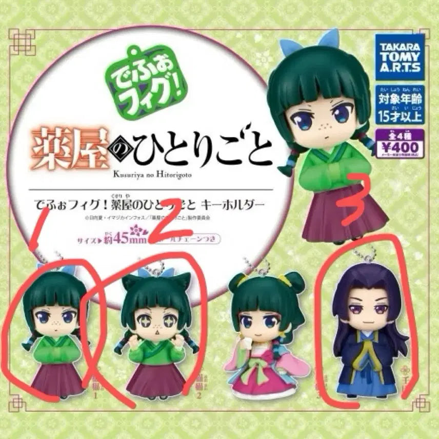 [BUNJANG] The Apothecary Diaries Gacha Figure / 약사의 혼잣말 가챠