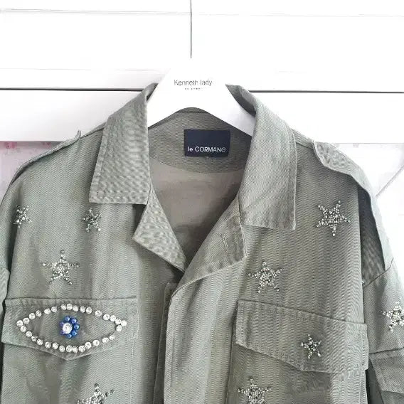 [BUNJANG] Khaki Field Jacket Denim / 야상자켓 데님자켓/55반-66