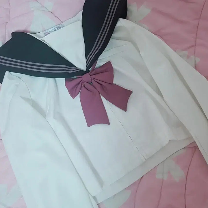 [BUNJANG] Sailor Uniform, Lolita Apron, Black Blouse Set / 옷 판매합니다!