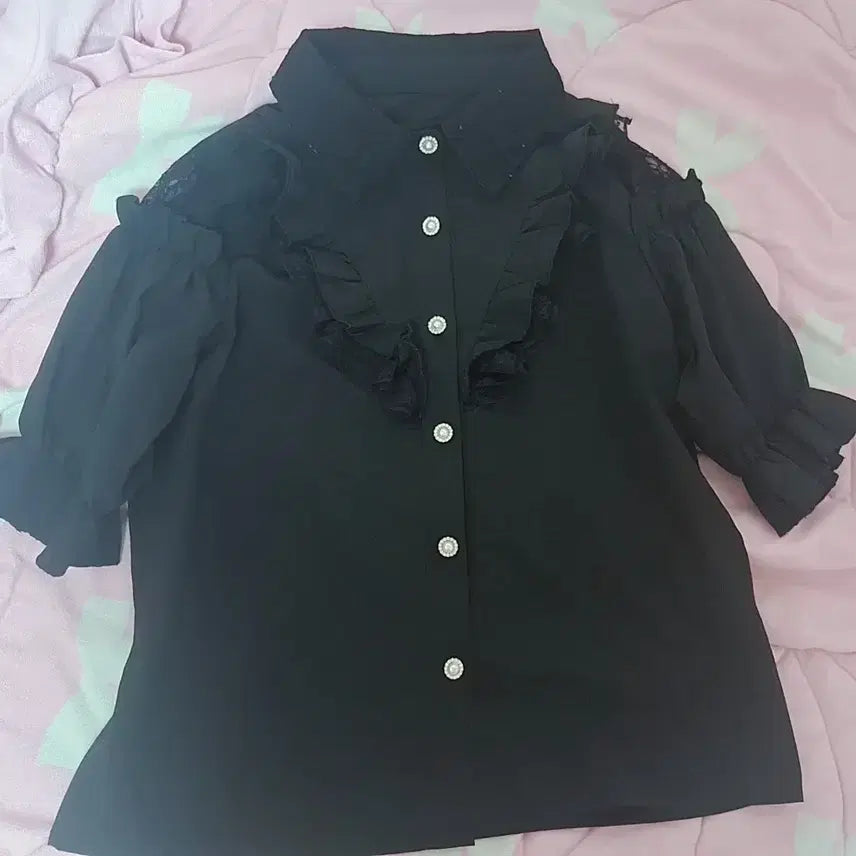 [BUNJANG] Sailor Uniform, Lolita Apron, Black Blouse Set / 옷 판매합니다!