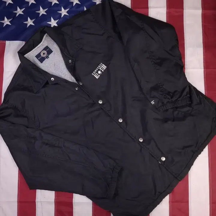 [BUNJANG] Converse All Star Coach Jacket (Medium) / 오리지날 컨버스 올스타 코치 자켓