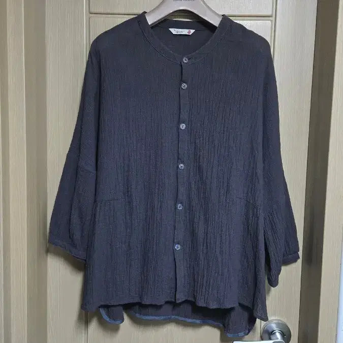 [BUNJANG] Dolsilnai China Neck Blouse 7/8 Sleeve / 돌실나이 차이나넥 블라우스 7부