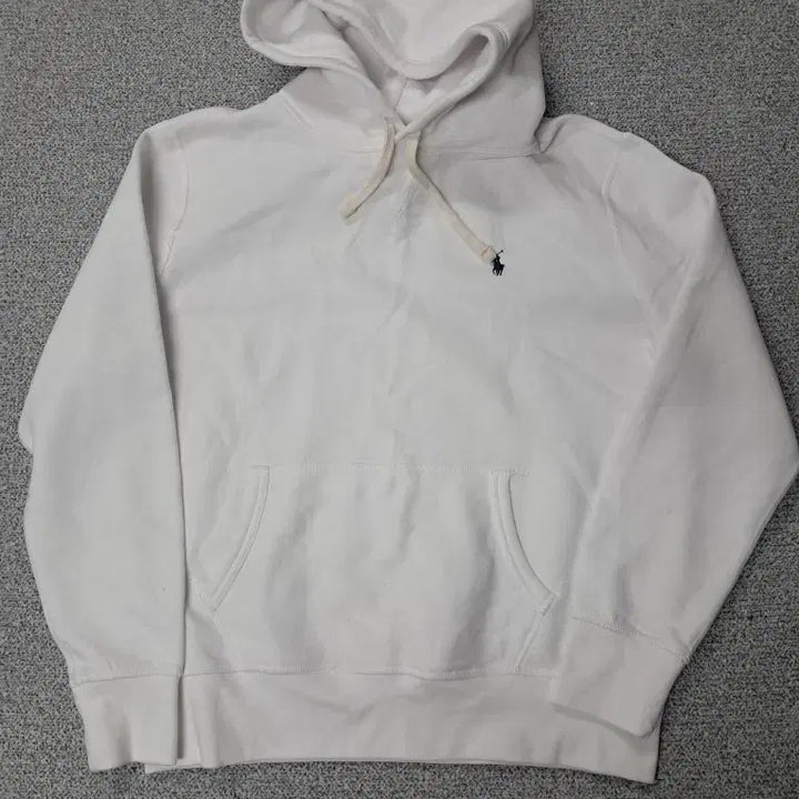 [BUNJANG] Polo Ralph Lauren White Hoodie / 폴로 랄프로렌 화이트 후드티
