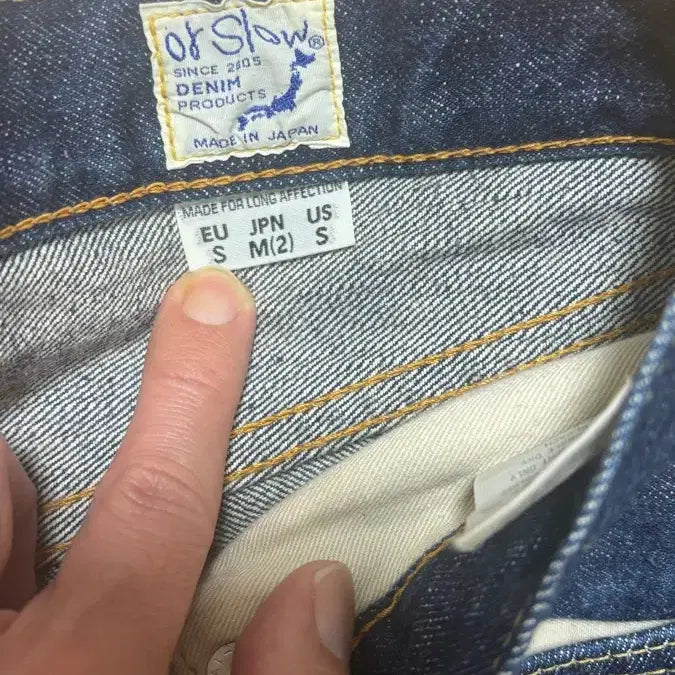 [BUNJANG] OrSlow 105 Denim Pants - Size 2 / 오어슬로우 105 원어시(2)