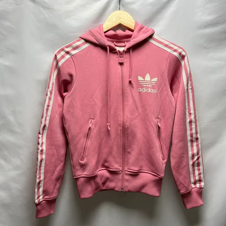 [BUNJANG] Adidas Europa Track Top Hoodie / [정품/90] 아디다스 유로파 플락 핑크분홍 후드집업 트랙탑/져지