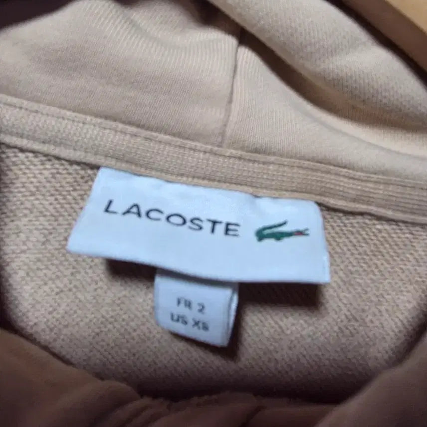 [BUNJANG] Lacoste Big Croc Hoodie XS / 라코스테 빅크록 후드티 XS