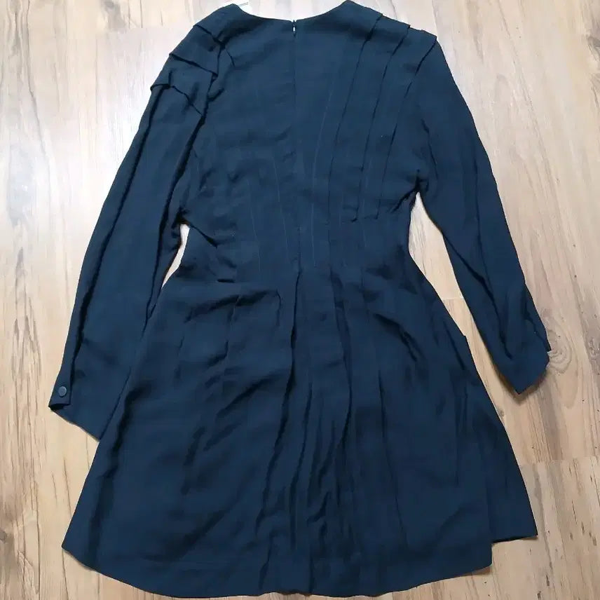 [BUNJANG] Sandro Black Midi Dress Size 36 (55) / 새상품) 산드로 블랙 원피스 36(55)