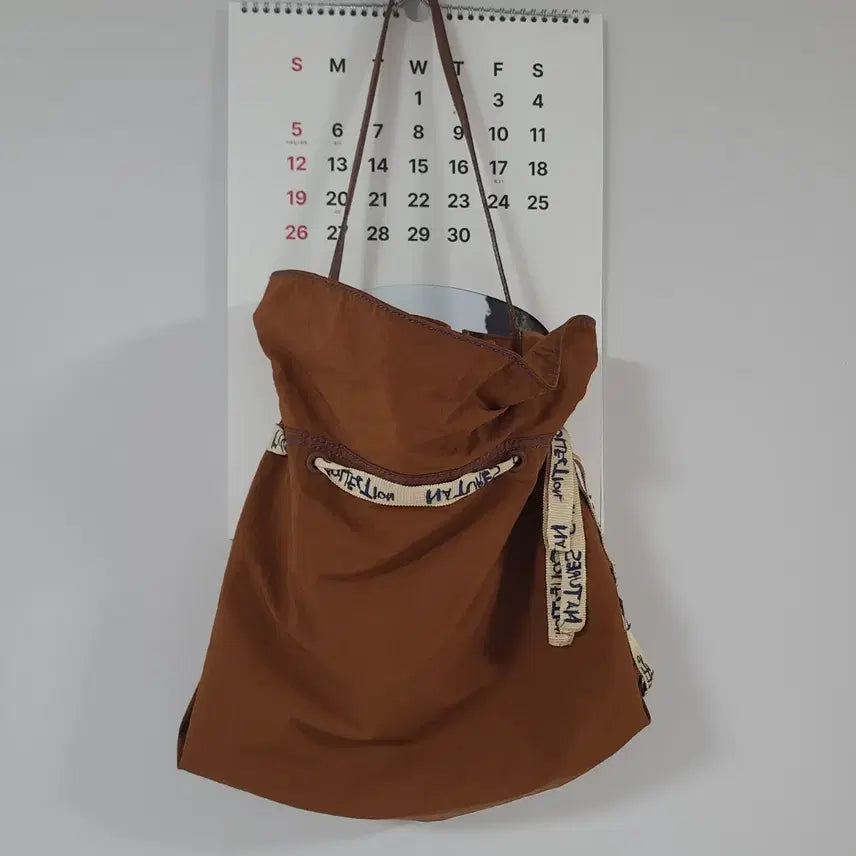 [BUNJANG] Lanvin Drawstring Shoulder Bag / 랑방 백화점판 드로우스트링 숄더백 가방