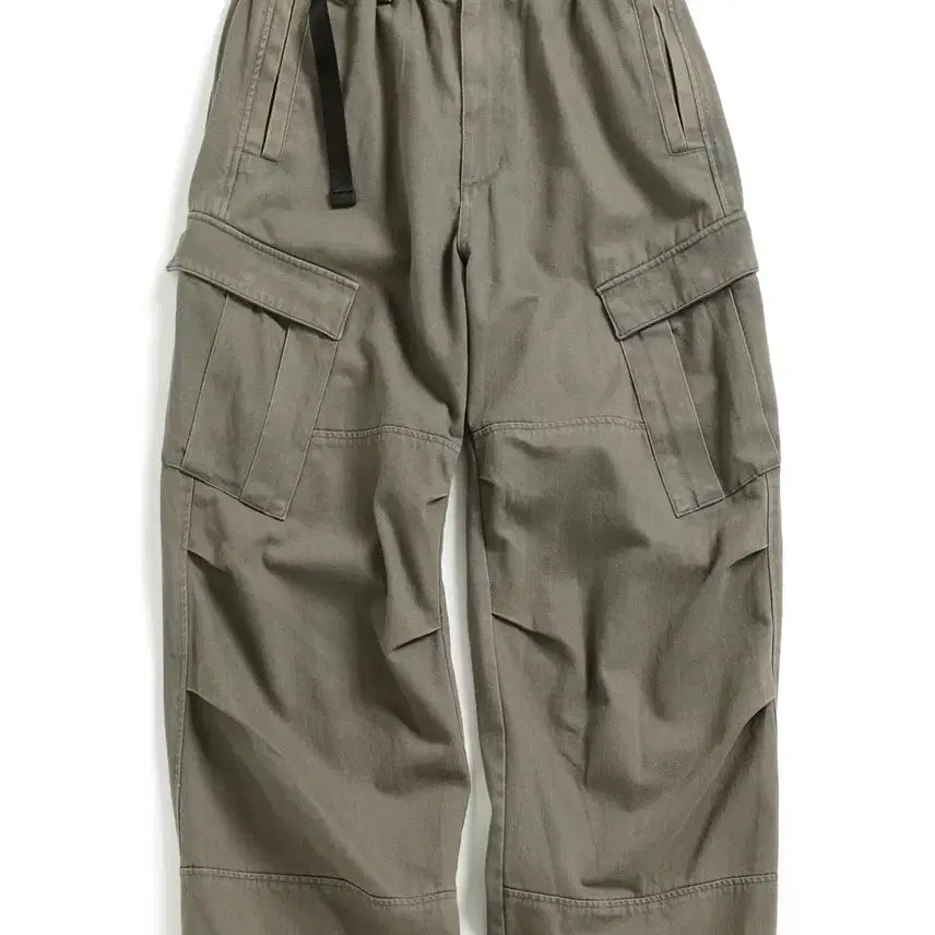 [BUNJANG] Hatching Room Cargo Washed Olive Pants / (3) 해칭룸 밀팬츠 카고 워시드 올리브 3