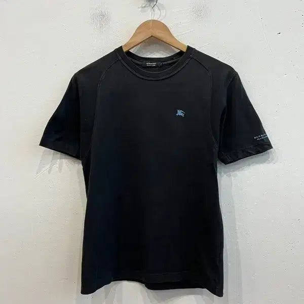 [BUNJANG] Burberry Black Label Logo Short Sleeve T-Shirt / 버버리 블랙라벨 로고 반팔 티셔츠