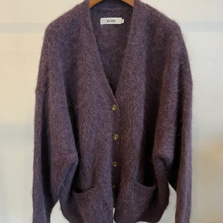 [BUNJANG] Clog Mohair Cardigan / 클로그 모헤어 가디건(정품)2024