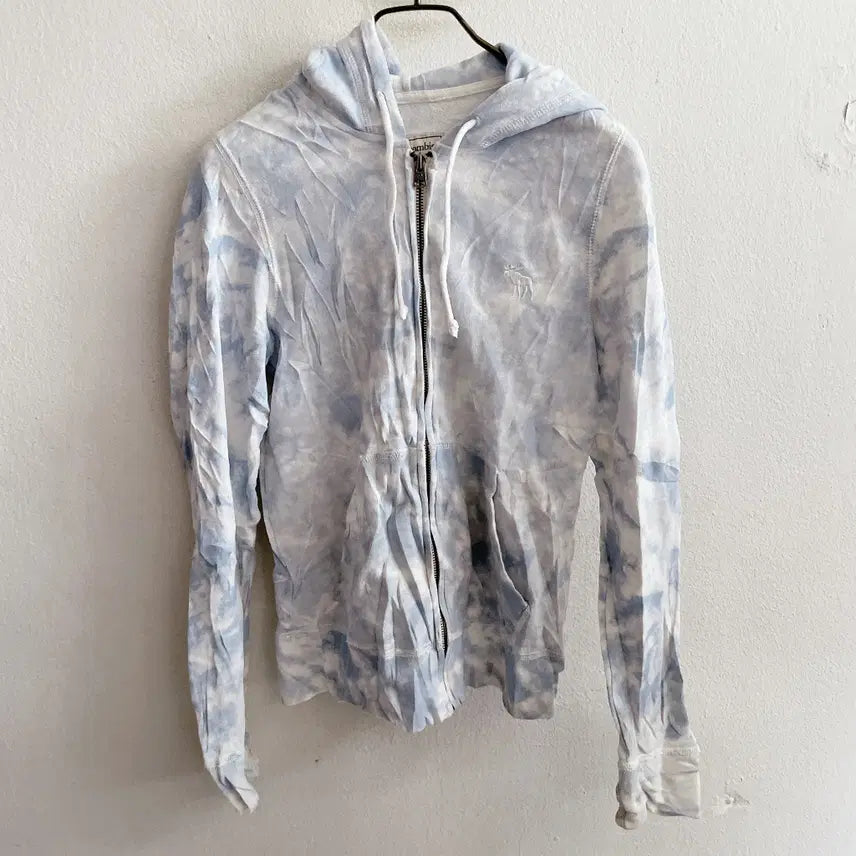 [BUNJANG] Abercrombie Tie-Dye Zip-Up Hoodie / 44) 아베크롬비 타이다이 후드집업