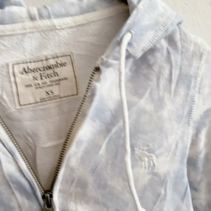 [BUNJANG] Abercrombie Tie-Dye Zip-Up Hoodie / 44) 아베크롬비 타이다이 후드집업