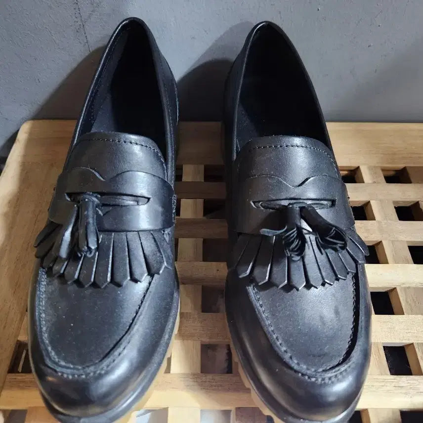 [BUNJANG] Ecco Genuine Leather Loafers 245mm Women&