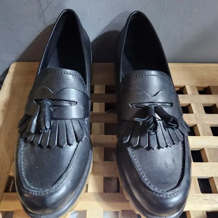 [BUNJANG] Ecco Genuine Leather Loafers 245mm Women&
