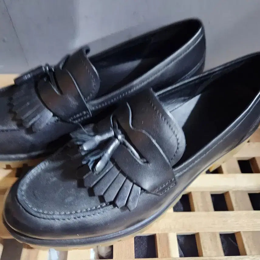 [BUNJANG] Ecco Genuine Leather Loafers 245mm Women&