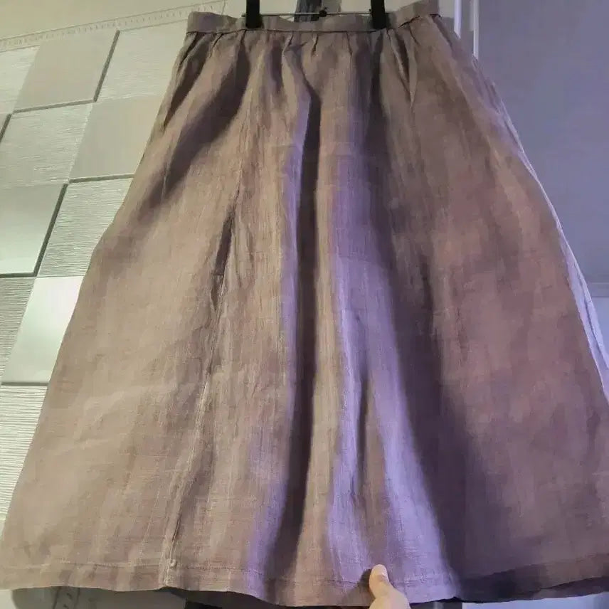 [BUNJANG] Mosichima Linen Long Skirt / 모시치마
