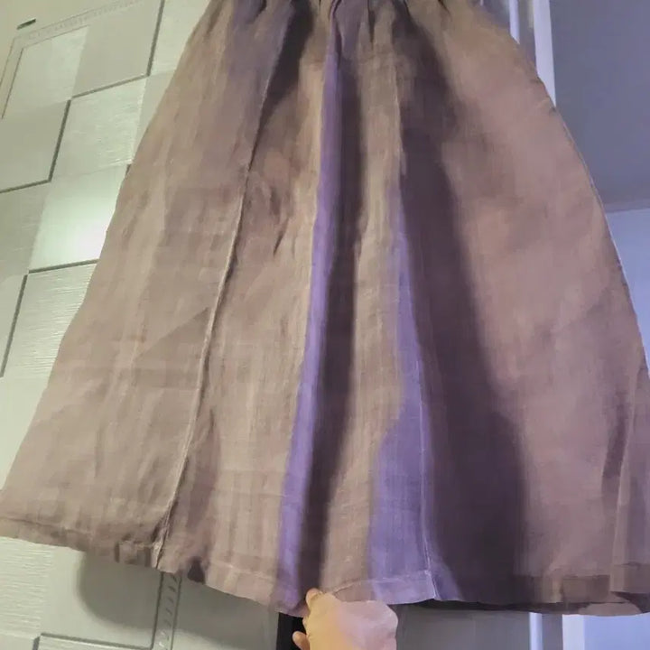 [BUNJANG] Mosichima Linen Long Skirt / 모시치마