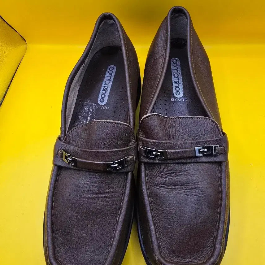 [BUNJANG] Elcanto Comfort Loafers / 엘칸토 컴포트 로퍼 245 (굽 3.5cm)