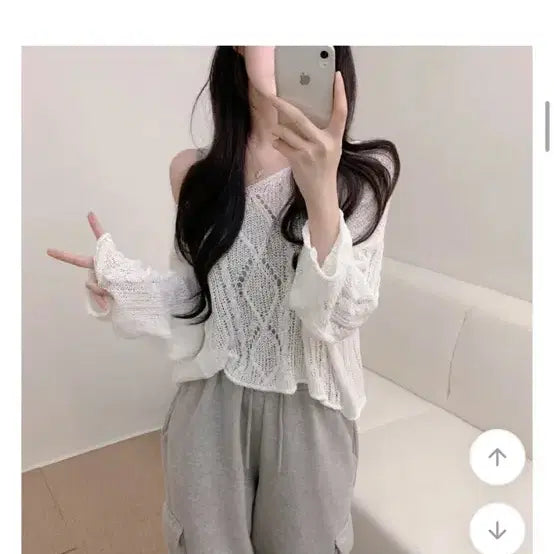 [BUNJANG] Spring Summer Knit Top / 에이블리 봄 여름 니트 교신가능