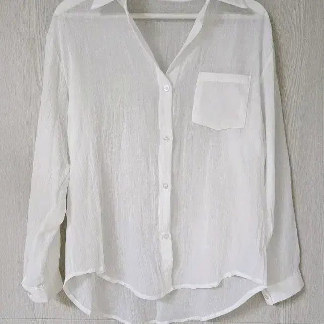 [BUNJANG] White Summer Shirt / 여름 셔츠 새상품