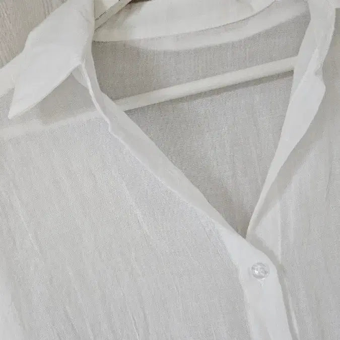 [BUNJANG] White Summer Shirt / 여름 셔츠 새상품