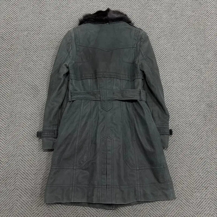 [BUNJANG] Jigott Percala Lambskin Coat V3287 / 지고트 퍼카라 램스킨 코트 v3287