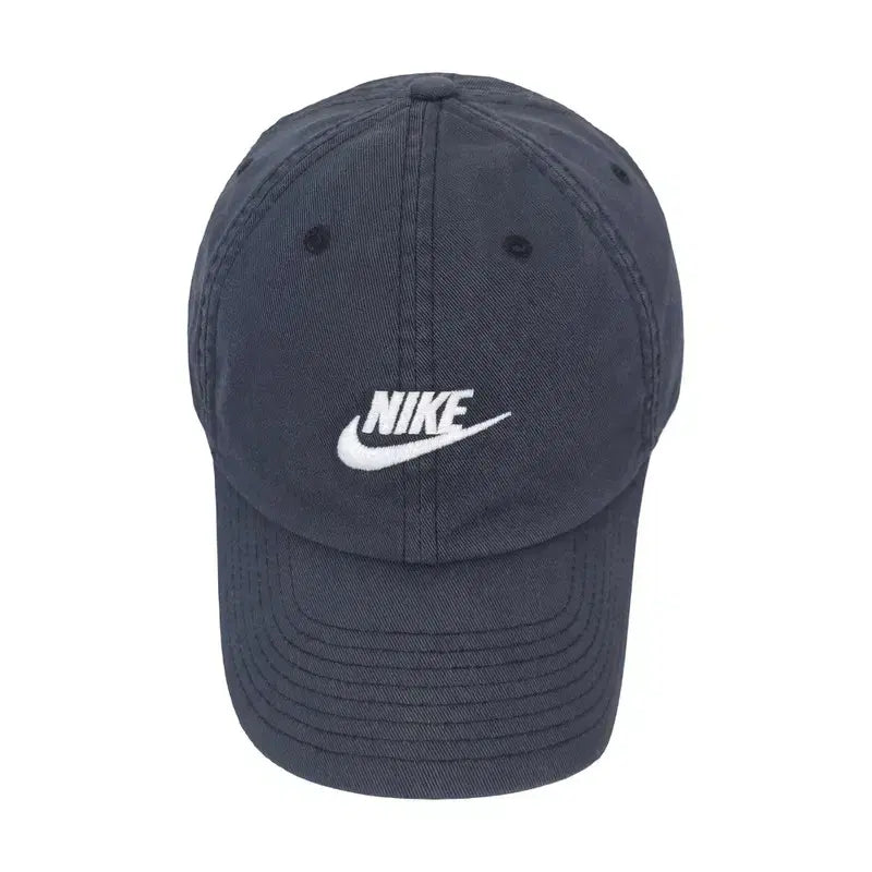 [BUNJANG] Nike Vintage Washed Charcoal Logo Ball Cap / 나이키 빈티지 워싱 차콜 로고 볼캡