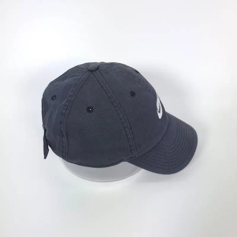 [BUNJANG] Nike Vintage Washed Charcoal Logo Ball Cap / 나이키 빈티지 워싱 차콜 로고 볼캡