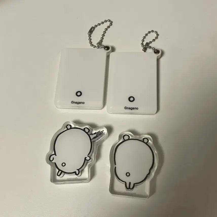 [BUNJANG] Nongdamgom Damgomi Mini Photo Acrylic Keyring / 농담곰 담곰이 증사 아크릴 키링 증명사진 보관함