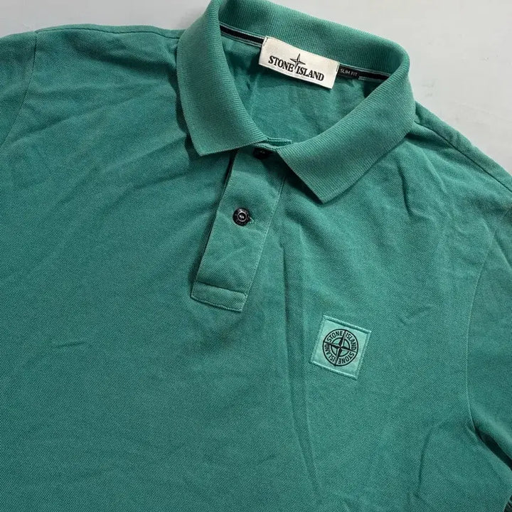 [BUNJANG] Stone Island Collar T-Shirt / 스톤아일랜드 카라 티셔츠