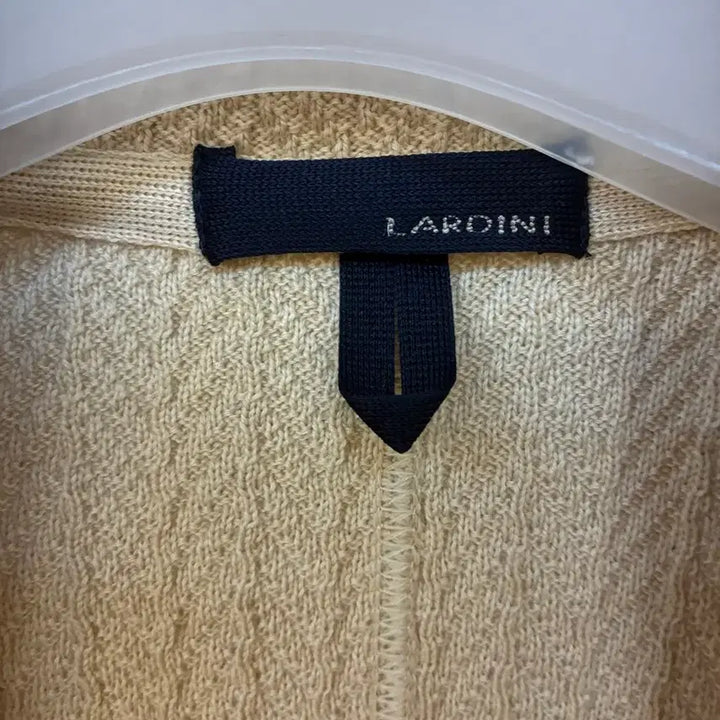 [BUNJANG] Lardini Double Breasted Knit Jacket Beige / 라르디니 더블 브레스티드 니트 자켓