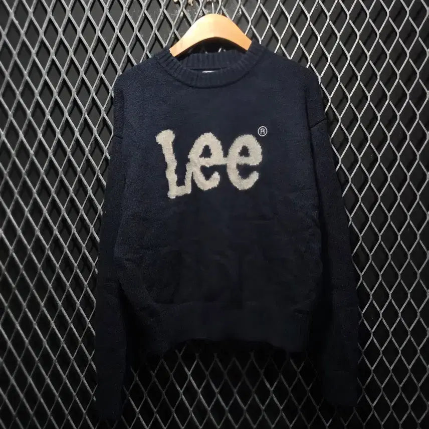 [BUNJANG] LEE Big Logo Knit S / LEE 리 빅로고 니트 S