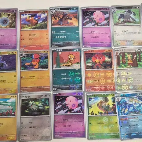 [BUNJANG] Pokemon Cards (Monster Ball Mirror) Bundle / 포켓몬 카드(몬스터볼 미러) 묶음