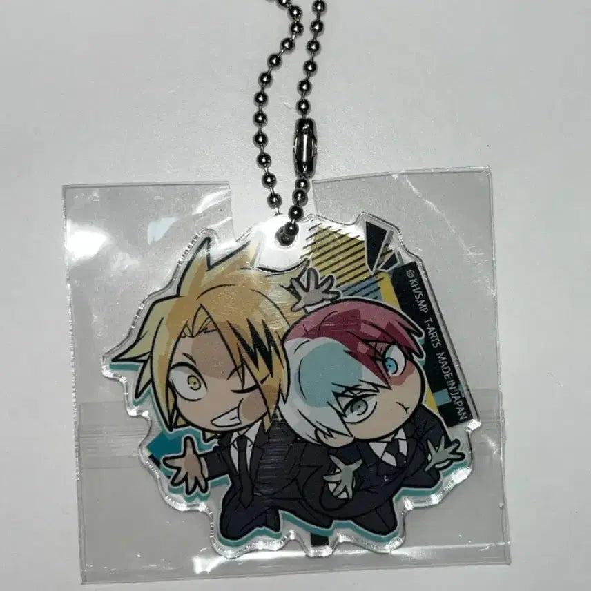 [BUNJANG] Todoroki Shoto &amp; Kaminari Denki Pita Acrylic Charm / 토도로키 쇼토 카미나리 덴키 피타 아크릴 키링