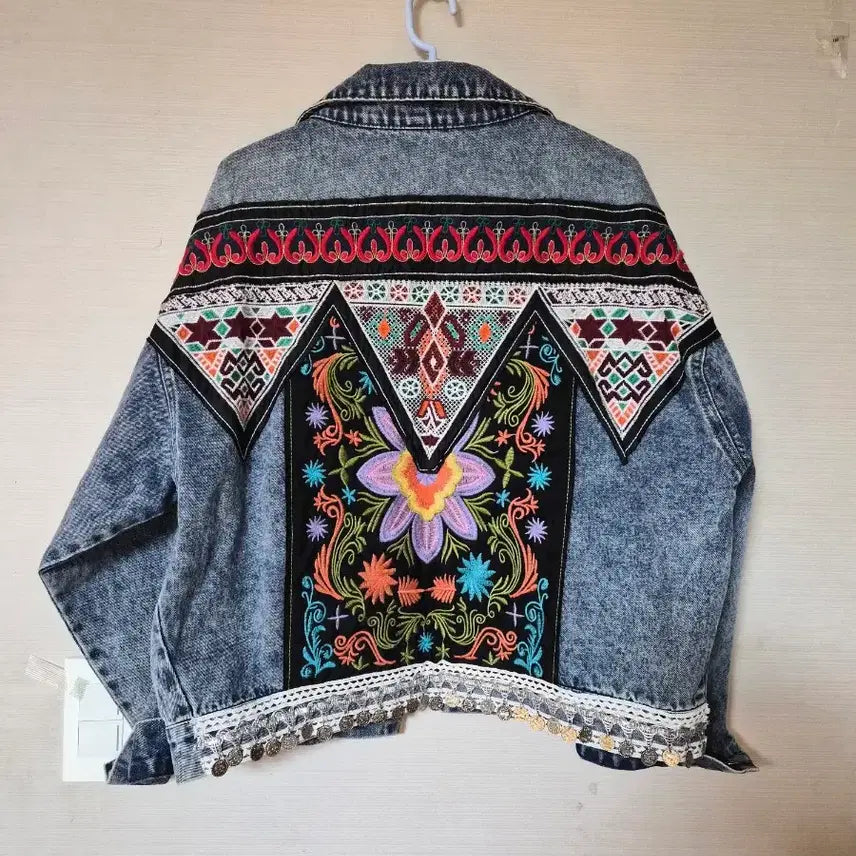 [BUNJANG] Patch Denim Jacket / 패치 데님 청자켓