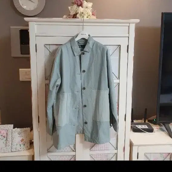 [BUNJANG] ZARA Leather Jacket (Size M) / 자라 레더자켓/55-66