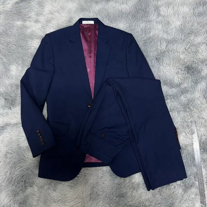 [BUNJANG] Perish Custom Fit Navy Suit Set (Size M) / 남자 페리쉬 맞춤정장세트 네이비 95 M 사이즈