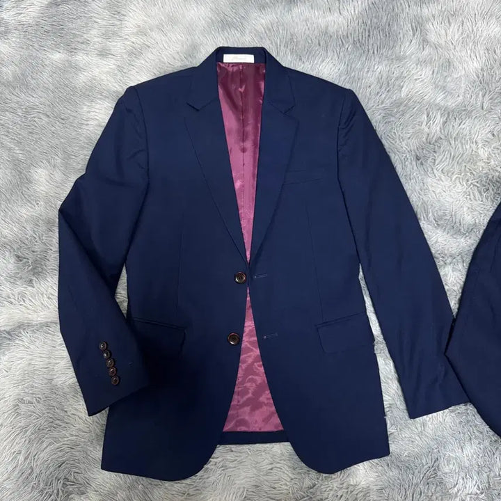 [BUNJANG] Perish Custom Fit Navy Suit Set (Size M) / 남자 페리쉬 맞춤정장세트 네이비 95 M 사이즈