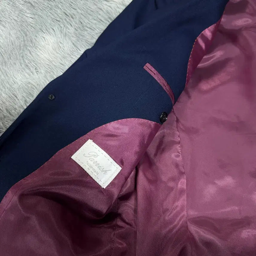[BUNJANG] Perish Custom Fit Navy Suit Set (Size M) / 남자 페리쉬 맞춤정장세트 네이비 95 M 사이즈