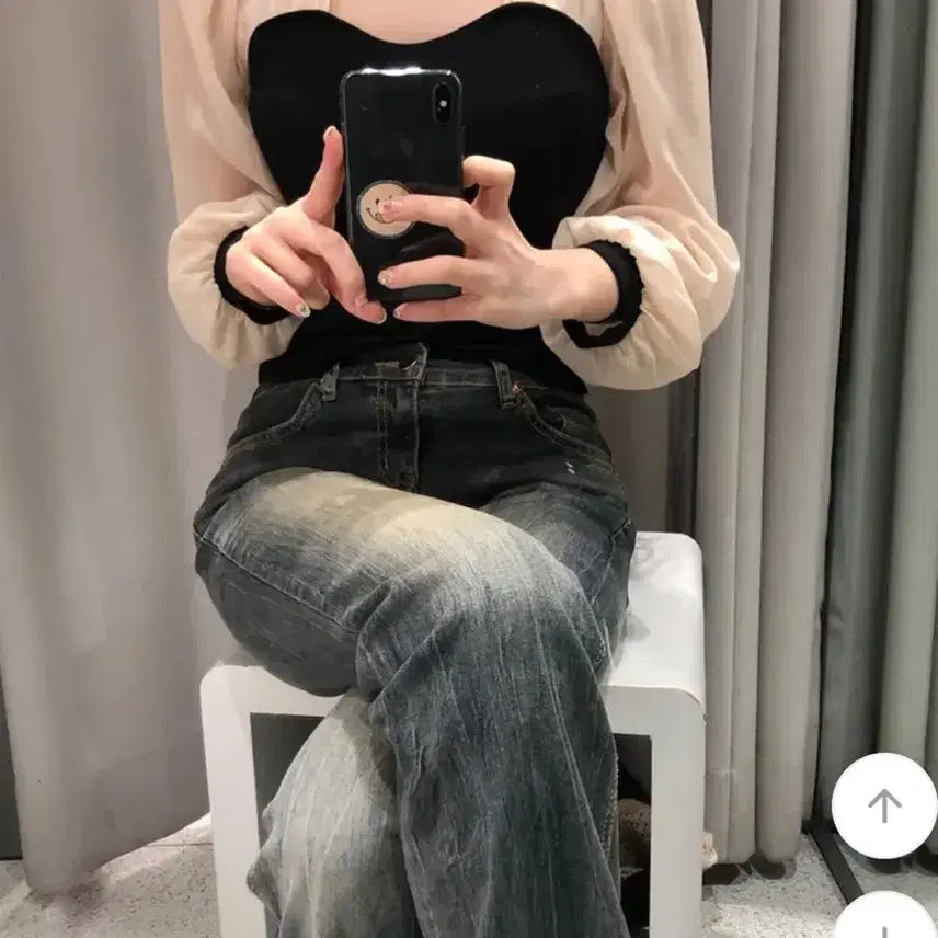 [BUNJANG] Chiffon Blouse / 쉬폰 블라우스