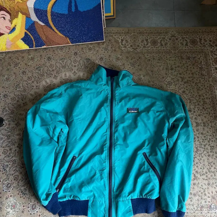 [BUNJANG] L.L.Bean Windbreaker Jacket Blue / L.L.Bean 엘엘빈 바람막이 자켓 블루