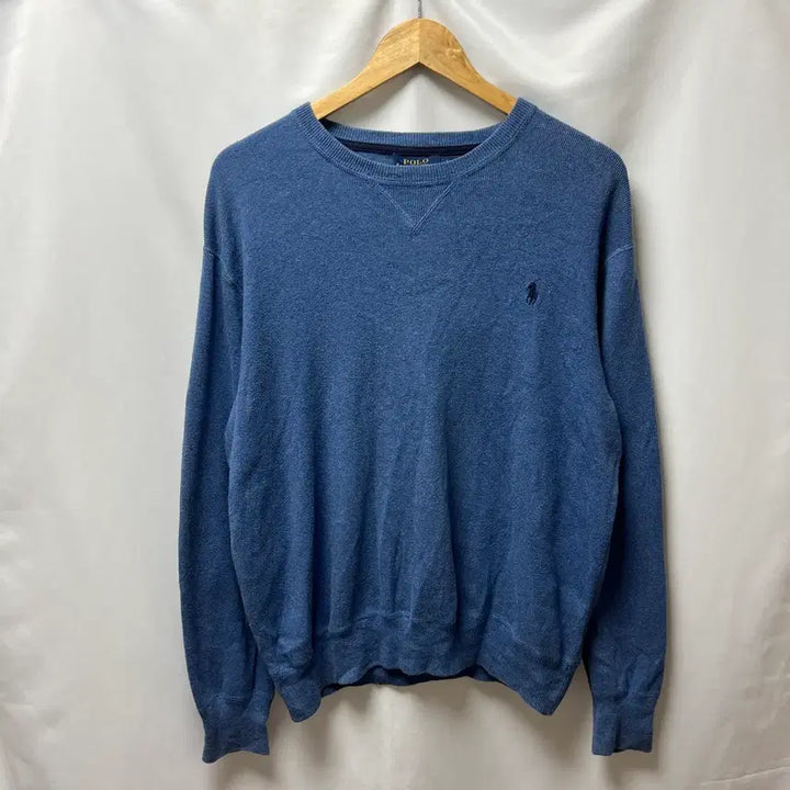 [BUNJANG] Polo Ralph Lauren Blue Knit L / [정품/L] 폴로 랄프로렌 블루 연파랑 니트
